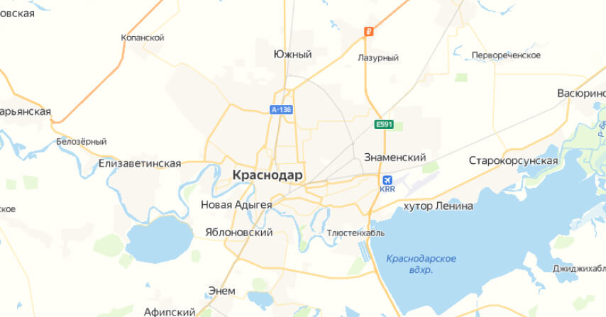 Обслуживаем все районы Краснодара